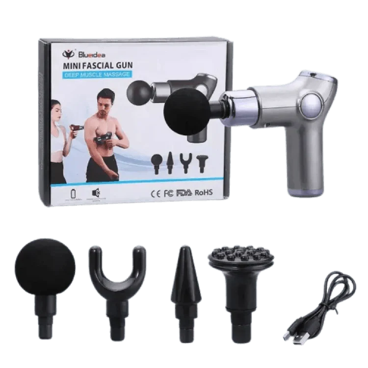 Blueidea Mini Fascial (Fascia) Gun Deep Muscle Massager - Buy Online in Pakistan at Cosmia.pk