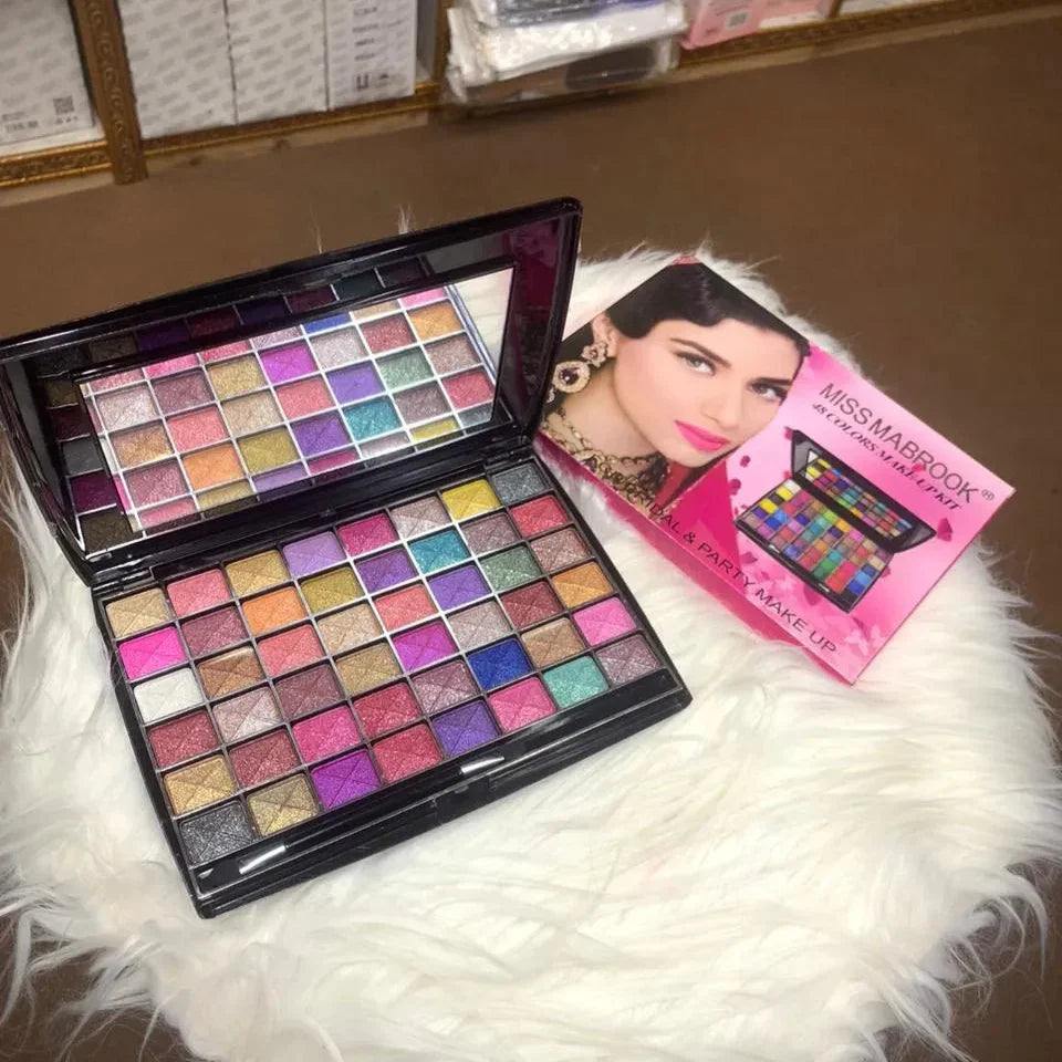 48 color Miss Mabrook eyeshadow palette - Buy Online in Pakistan at Cosmia.pk