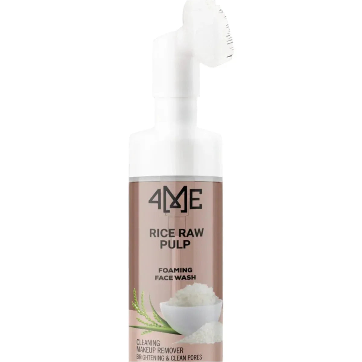 4ME Rice Raw Pulp Foaming Face Wash 100ml - Buy Online in Pakistan at Cosmia.pk