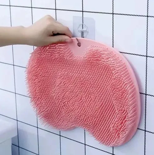 2-in-1 Silicone Bath Foot and Back Scrubber - Buy Online in Pakistan at Cosmia.pk