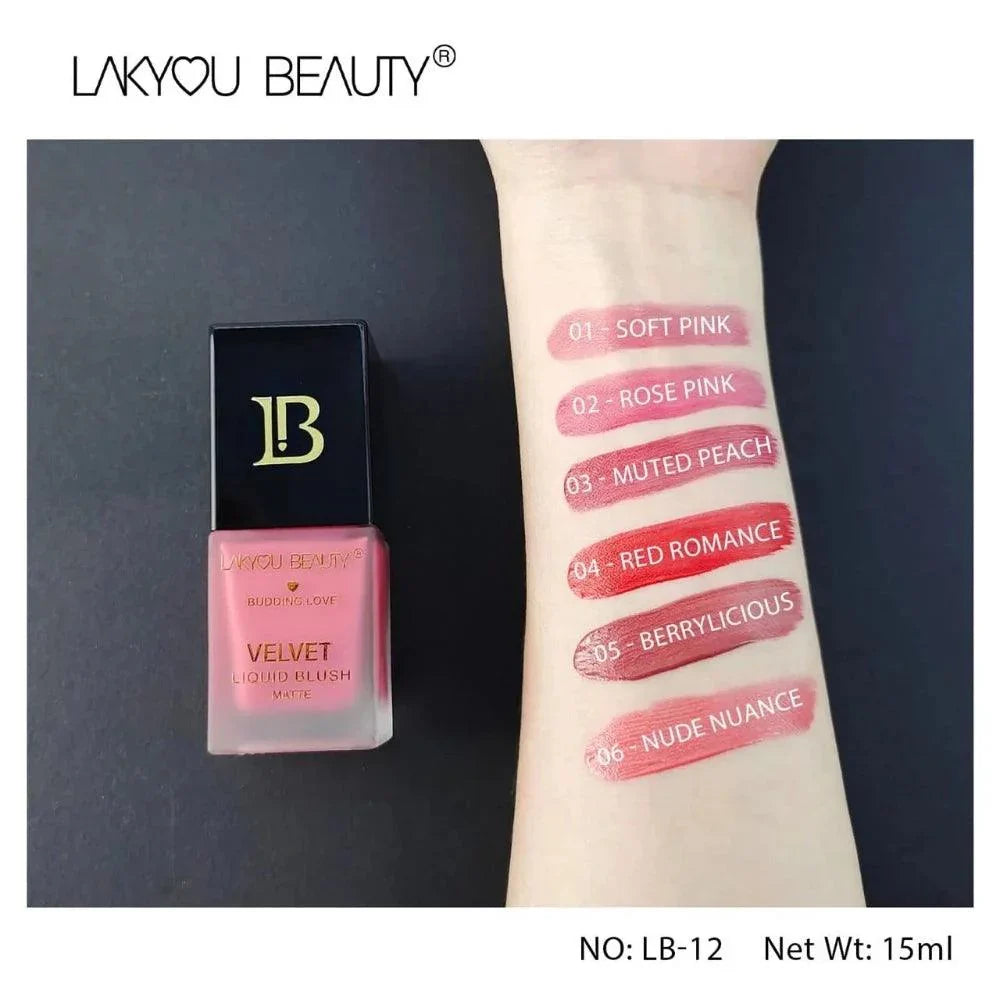 Lakyou Beauty Liquid Blush Matte - Buy Online in Pakistan at Cosmia.pk