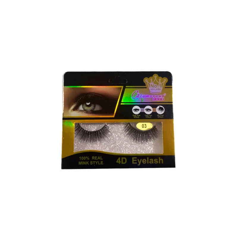Glamorous Face 4D Mink Hair Eyelashes 10 Pieces GF 8063 - Buy Online in Pakistan at Cosmia.pk