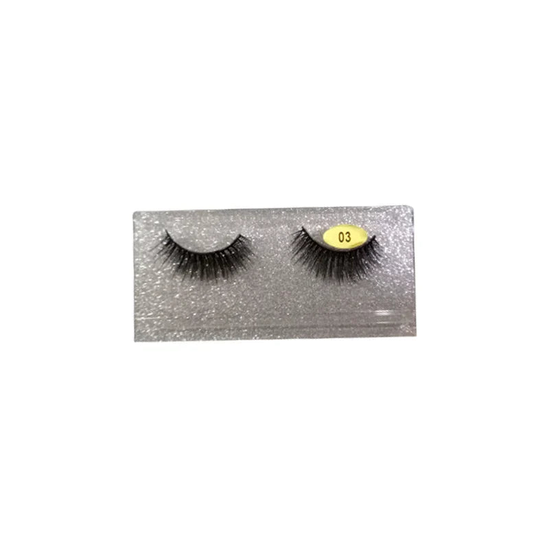 Glamorous Face 4D Mink Hair Eyelashes 10 Pieces GF 8063 - Buy Online in Pakistan at Cosmia.pk