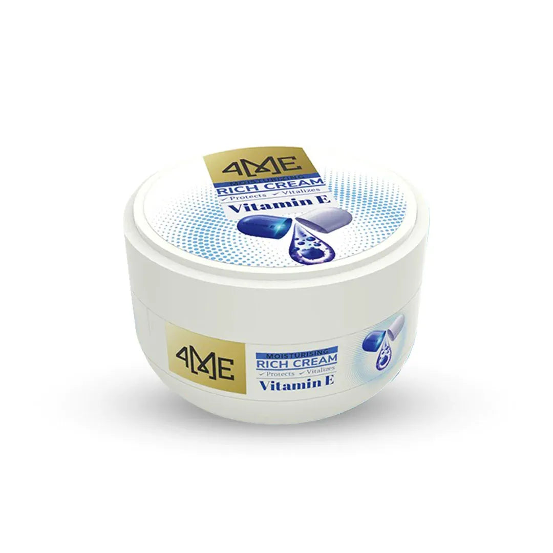 4ME Rich Moisturizing Cream Vitamin E 200ml - Buy Online in Pakistan at Cosmia.pk