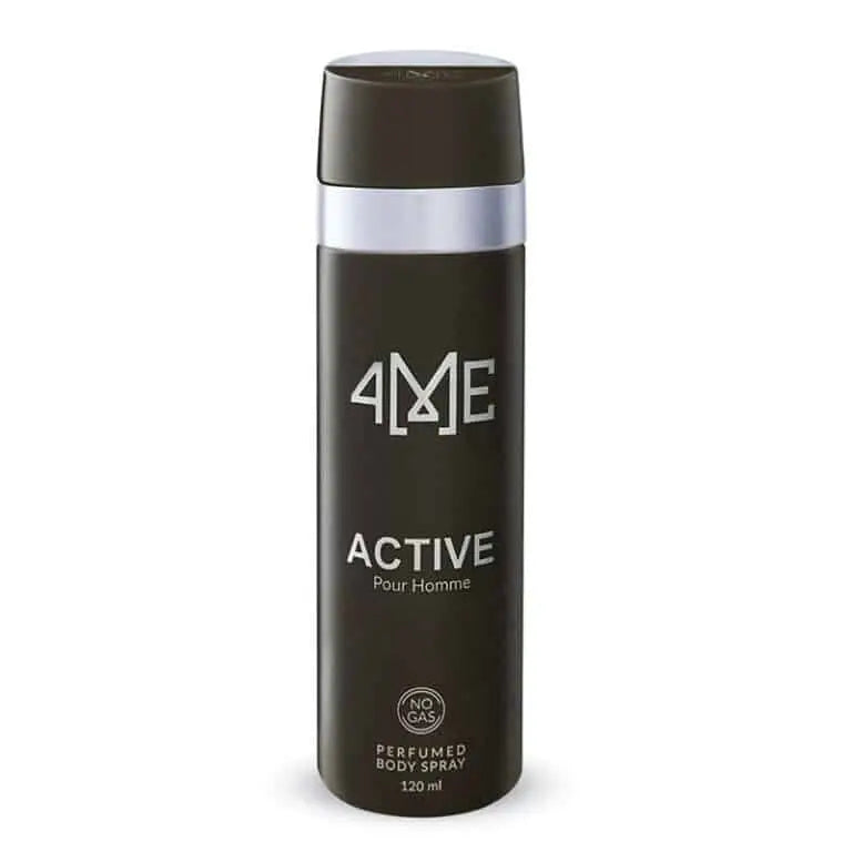 4Me Active Men Perfumed Body Spray 120ML - Buy Online in Pakistan at Cosmia.pk
