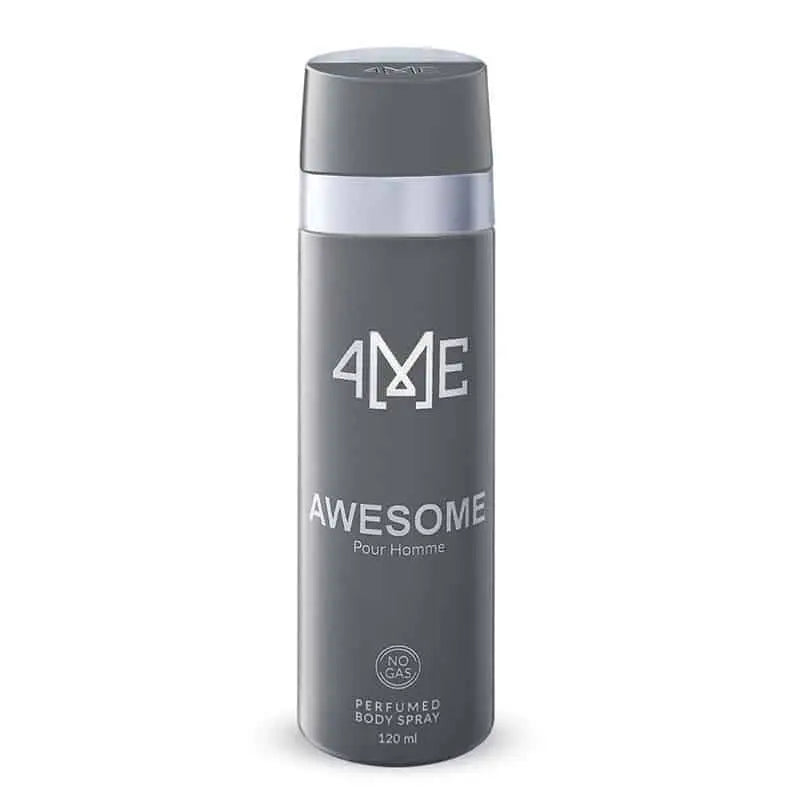 4Me Awesome Men Perfumed Body Spray 120ML - Buy Online in Pakistan at Cosmia.pk