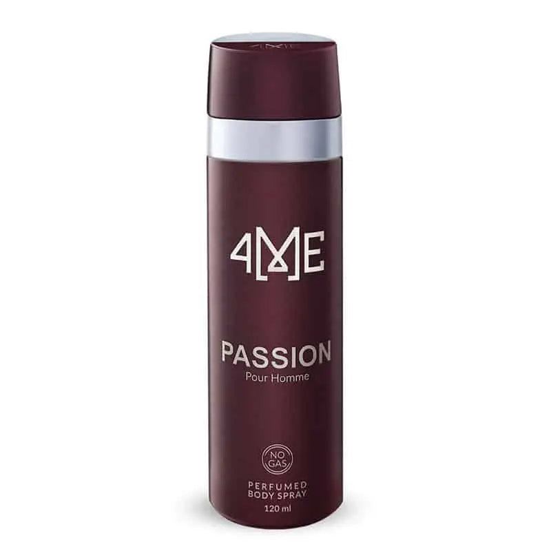 4Me Passion Men Perfumed Body Spray 120ML - Buy Online in Pakistan at Cosmia.pk