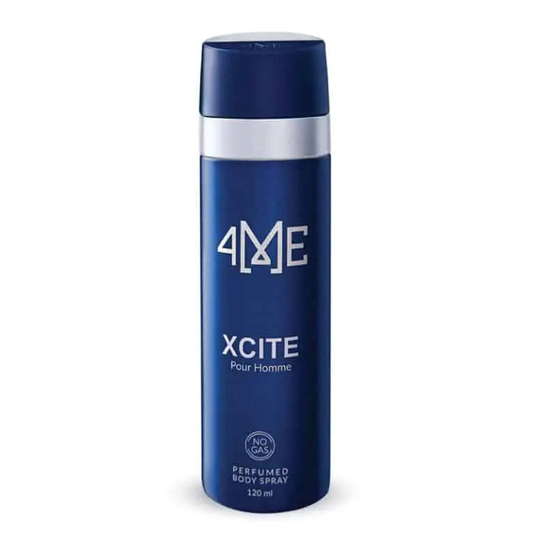 4Me Xcite Men Perfumed Body Spray 120ML - Buy Online in Pakistan at Cosmia.pk