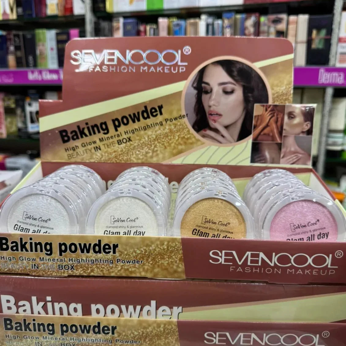 4 Pcs Seven cool highlighter Set - Buy Online in Pakistan at Cosmia.pk