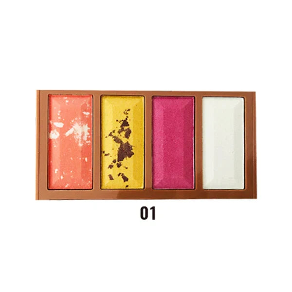 Face it 4 Shades Highlighter Palette - Buy Online in Pakistan at Cosmia.pk