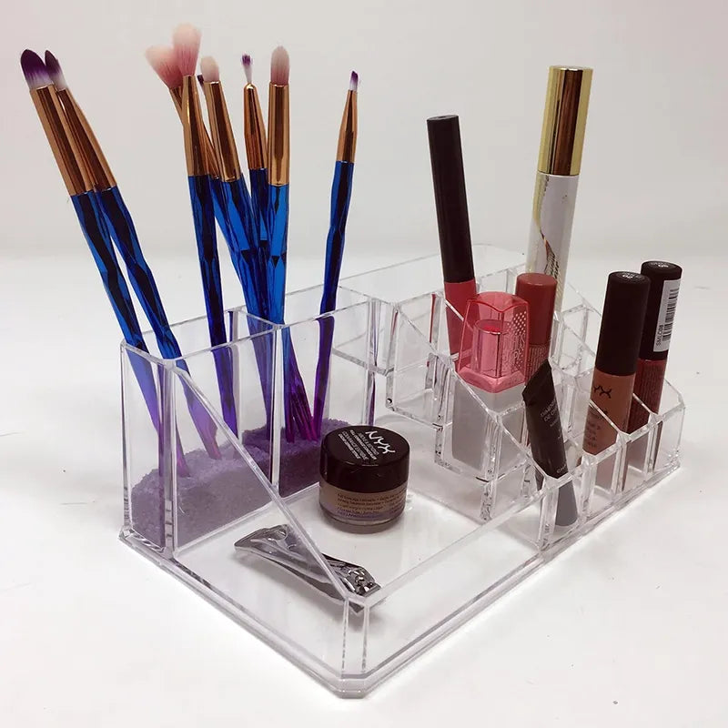 4 Compartments Makeup Lipstick Storage Container - Buy Online in Pakistan at Cosmia.pk