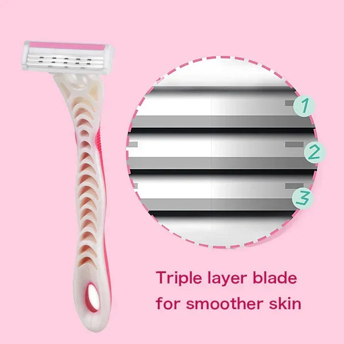 Max Simply Platinum 4pcs Women Shaving Razor - Buy Online in Pakistan at Cosmia.pk