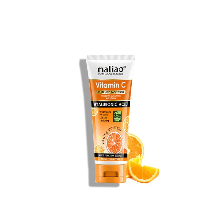 Maliao Vitamin C Face Wash with Berry Glutathione & Hyaluronic Acid - Buy Online in Pakistan at Cosmia.pk