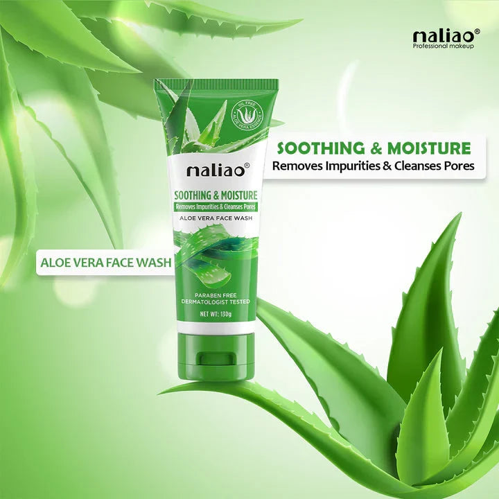 Maliao Soothing Aloe Vera Face Wash -130g - Buy Online in Pakistan at Cosmia.pk