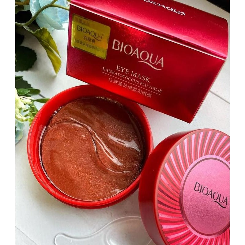 Bioaqua Haematococcus Pluvialis Eye Mask 60 Pcs 80g - Buy Online in Pakistan at Cosmia.pk