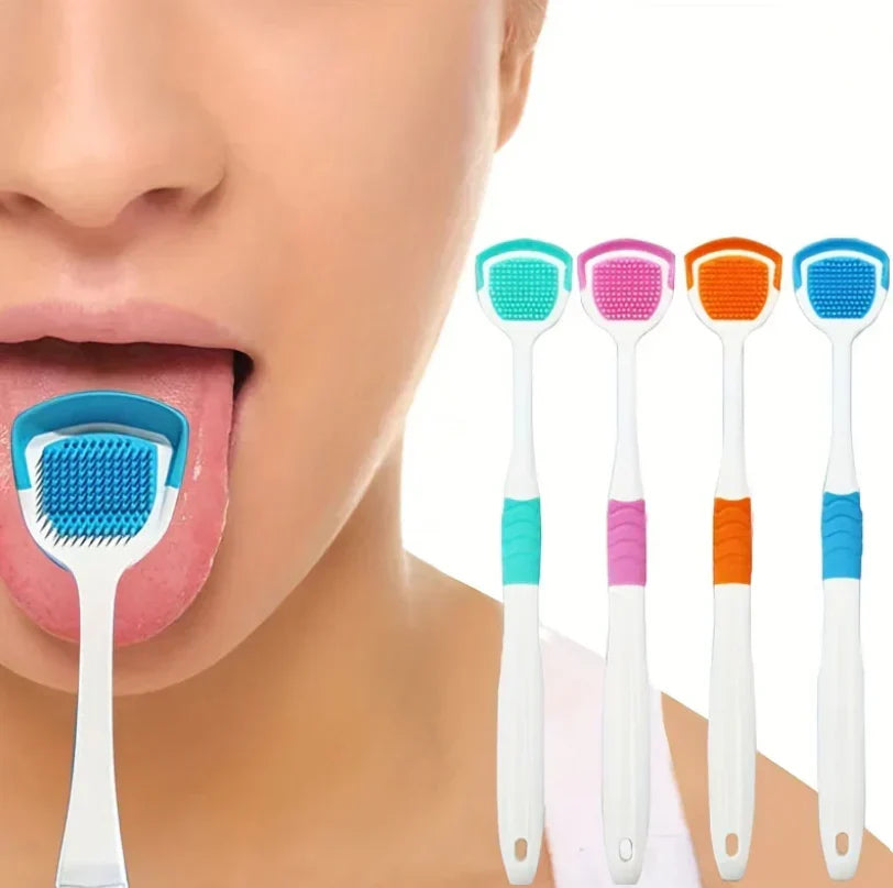 Silicone Tongue Scraper - Buy Online in Pakistan at Cosmia.pk