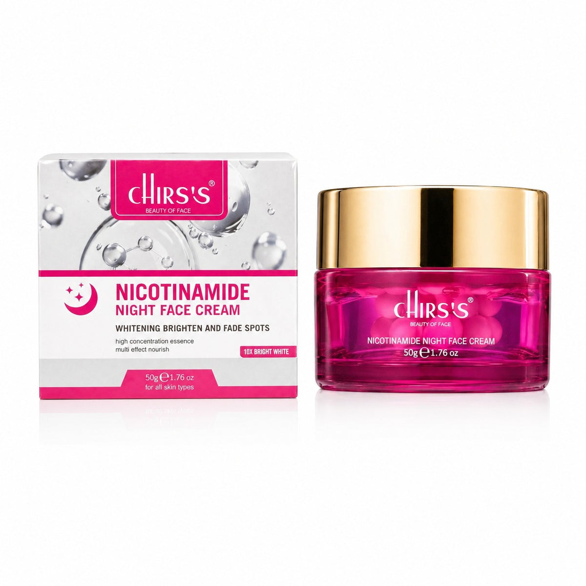 Chirs's Nicotinamide Night Face Cream 50g - Image 4