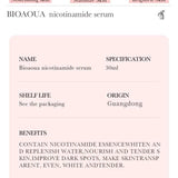 BIOAQUA Nicotinamide Serum 30ml - Buy Online in Pakistan at Cosmia.pk