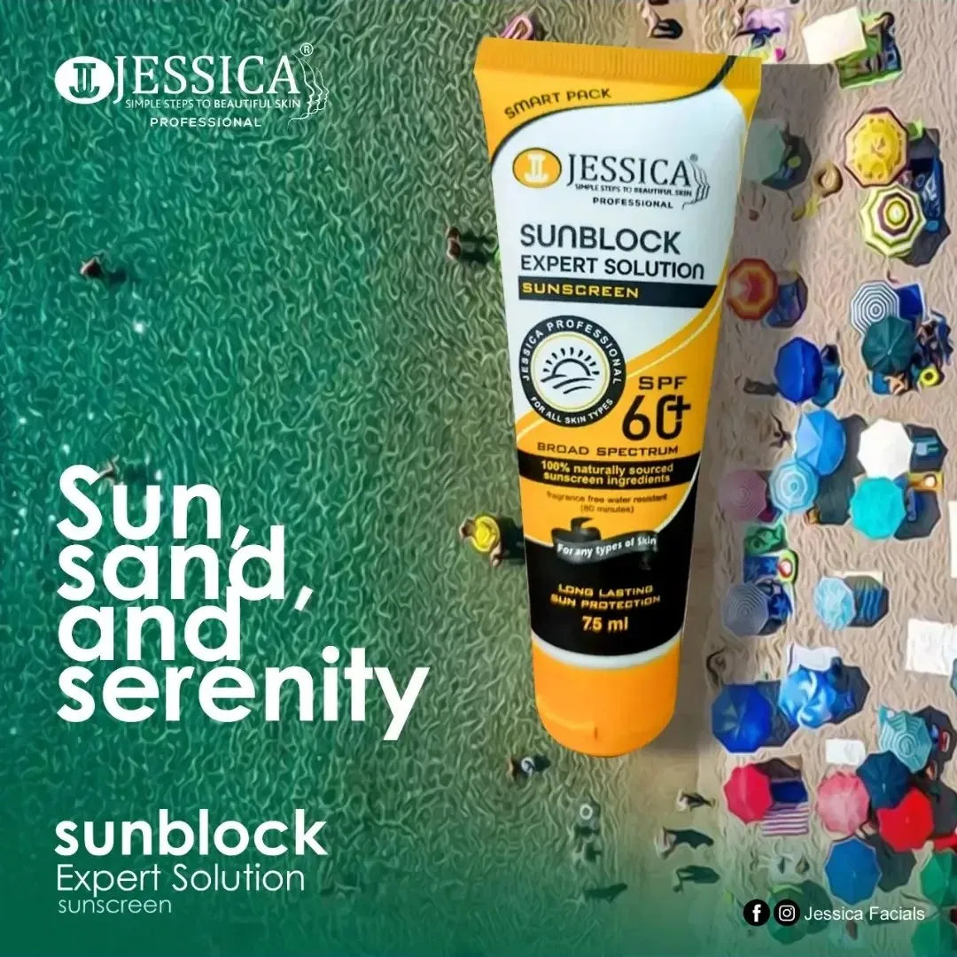 Jessica Sunblock SPF 60+ Expert Solution - Buy Online in Pakistan at Cosmia.pk