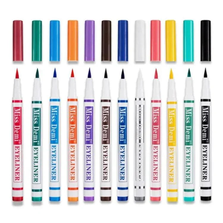 Miss Demi Color Liner Pack-12 PCS - Buy Online in Pakistan at Cosmia.pk