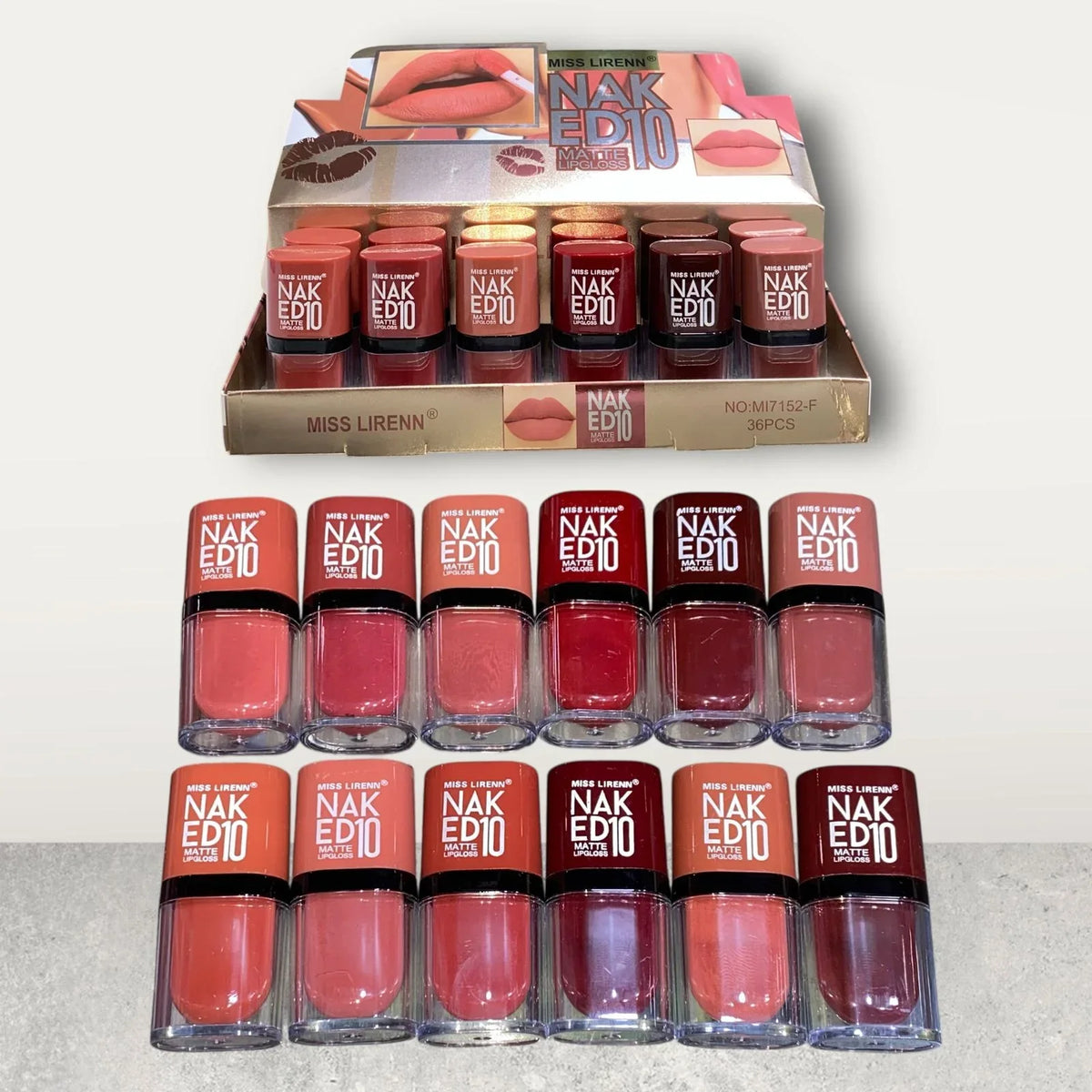 Miss Lirenn Naked10 Matte Lip Gloss - Buy Online in Pakistan at Cosmia.pk