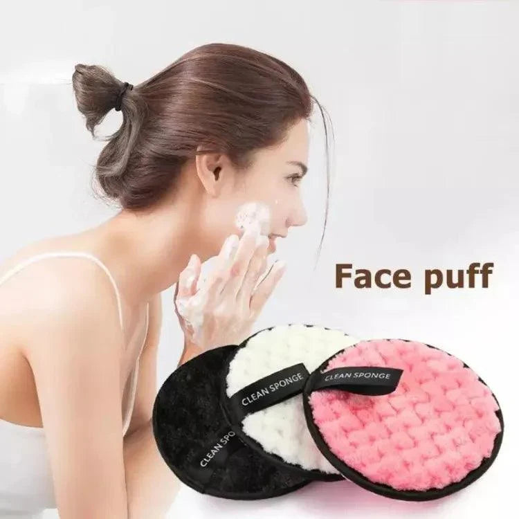 Makeup Remover, Double-Side Sponge puff & Washable - Buy Online in Pakistan at Cosmia.pk