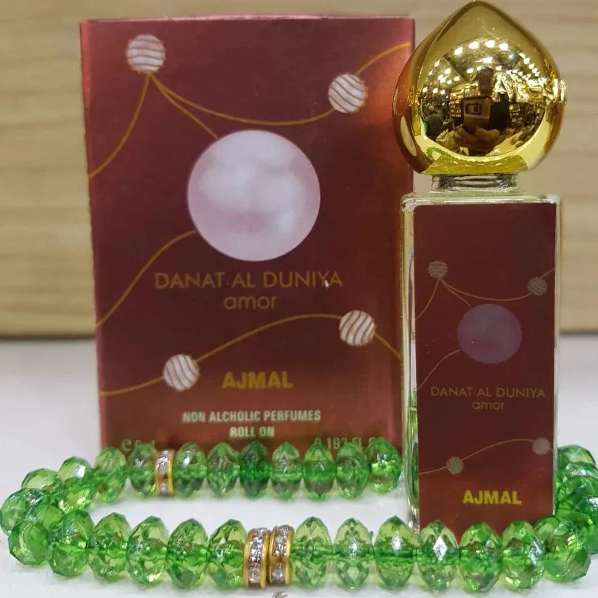 Danat Al Duniya Ajmal Attar with Tasbeeh 6ml - Buy Online in Pakistan at Cosmia.pk