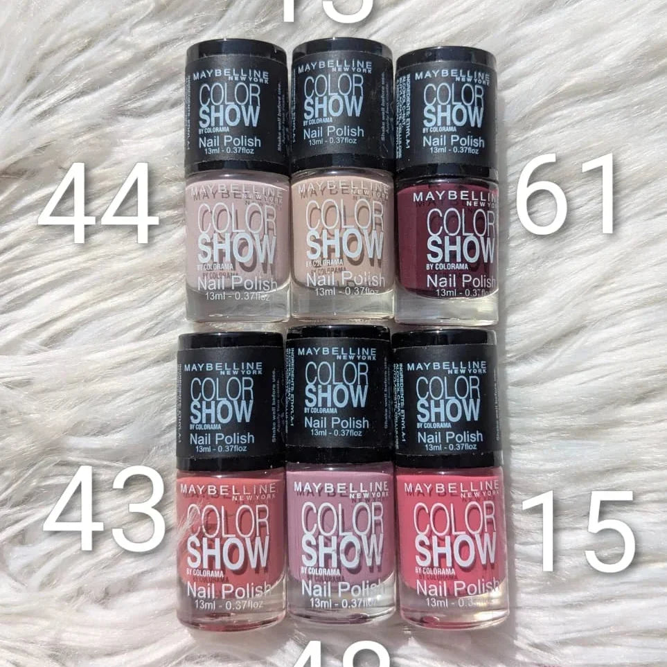 Maybelline Permanent Nail Paint - Buy Online in Pakistan at Cosmia.pk