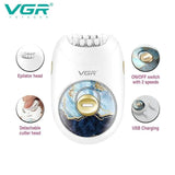 VGR V-706 Cordless Professional Women Epilator with 18 Tweezers - Buy Online in Pakistan at Cosmia.pk