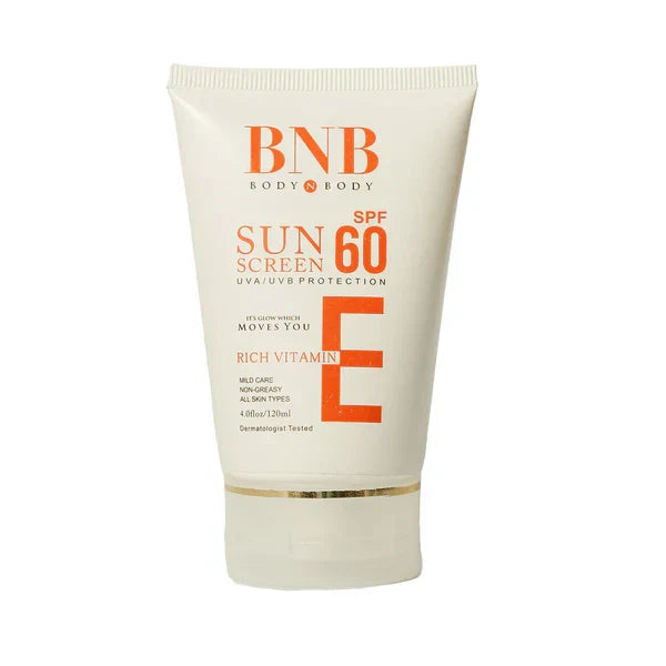 BNB Sun Screen (SPF 60) - 120ml - Buy Online in Pakistan at Cosmia.pk