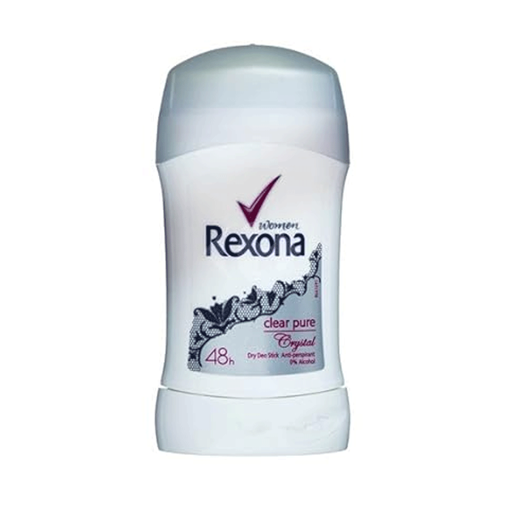 Rexona Women Crystal Deo Stick 40ml - Buy Online in Pakistan at Cosmia.pk