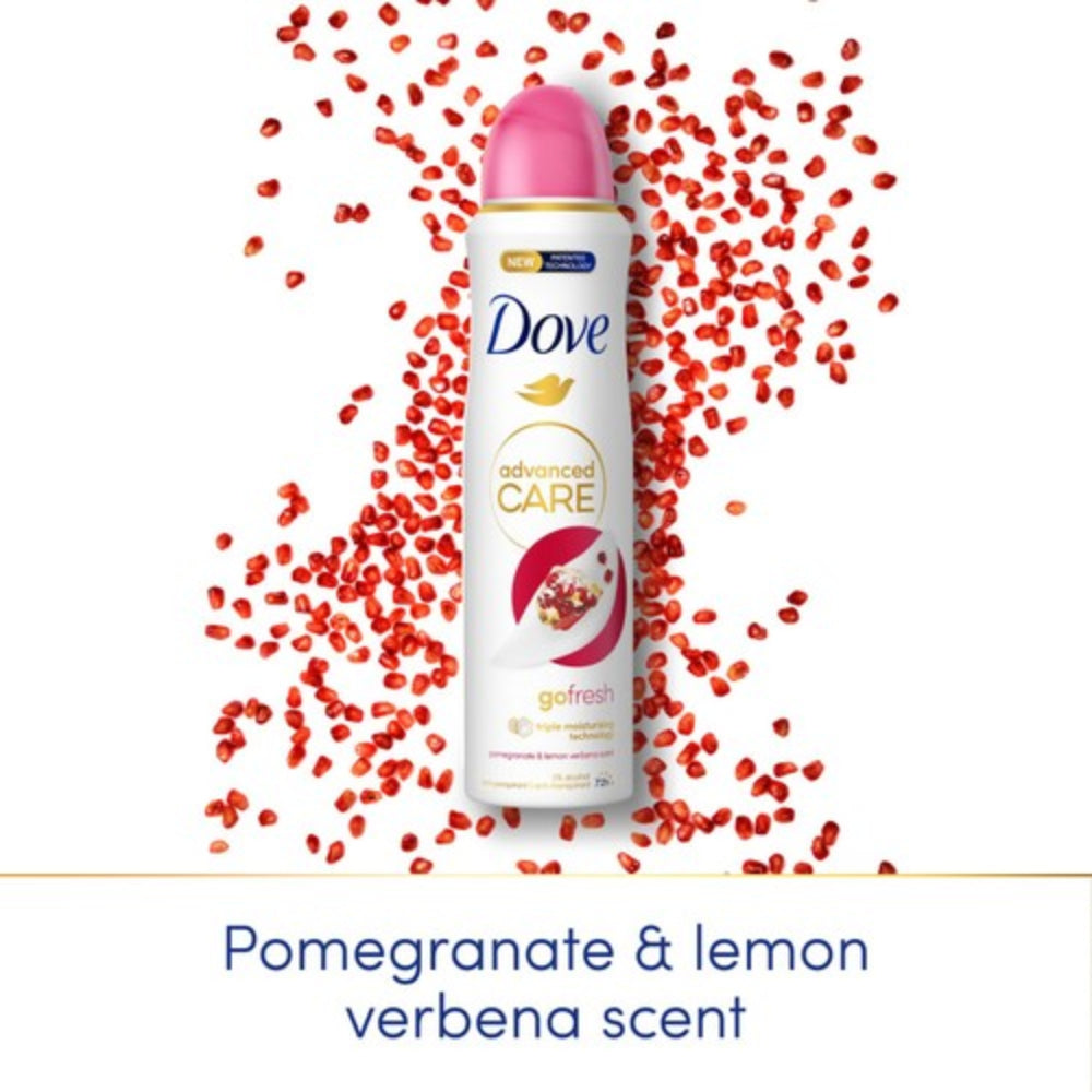 Dove Go Fresh Pomegranate & Lemon Deodorant Spray – 250ml - Buy Online in Pakistan at Cosmia.pk