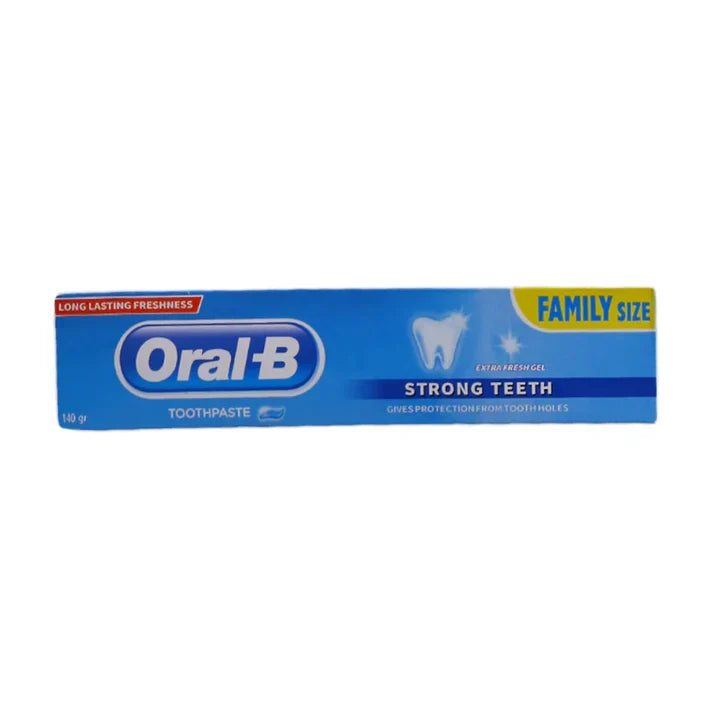 Oral-B Strong Teeth Extra Fresh Gel Toothpaste 140ml - Buy Online in Pakistan at Cosmia.pk