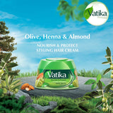 Vatika Naturals Nourish & Protect Styling Aloevera Hair Cream 140ml - Buy Online in Pakistan at Cosmia.pk
