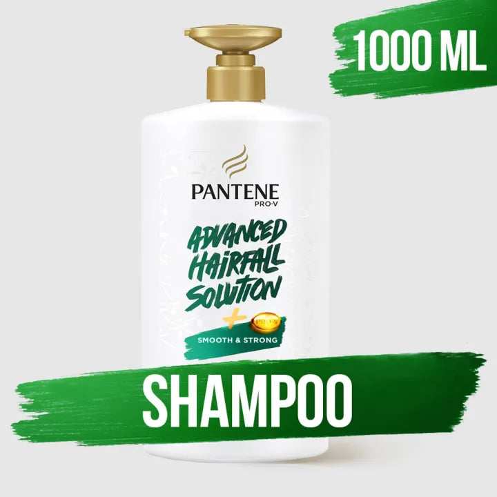 Pantene Smooth & Strong Shampoo 1000ml - Buy Online in Pakistan at Cosmia.pk