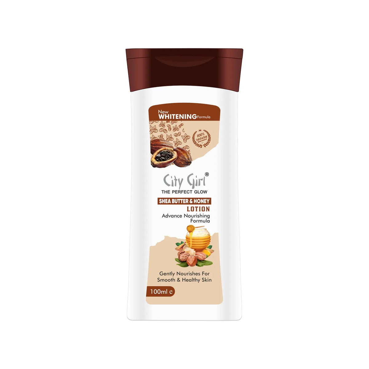 City Girl Shea Butter & Honey Moisturizing Lotion - 100ml - Buy Online in Pakistan at Cosmia.pk