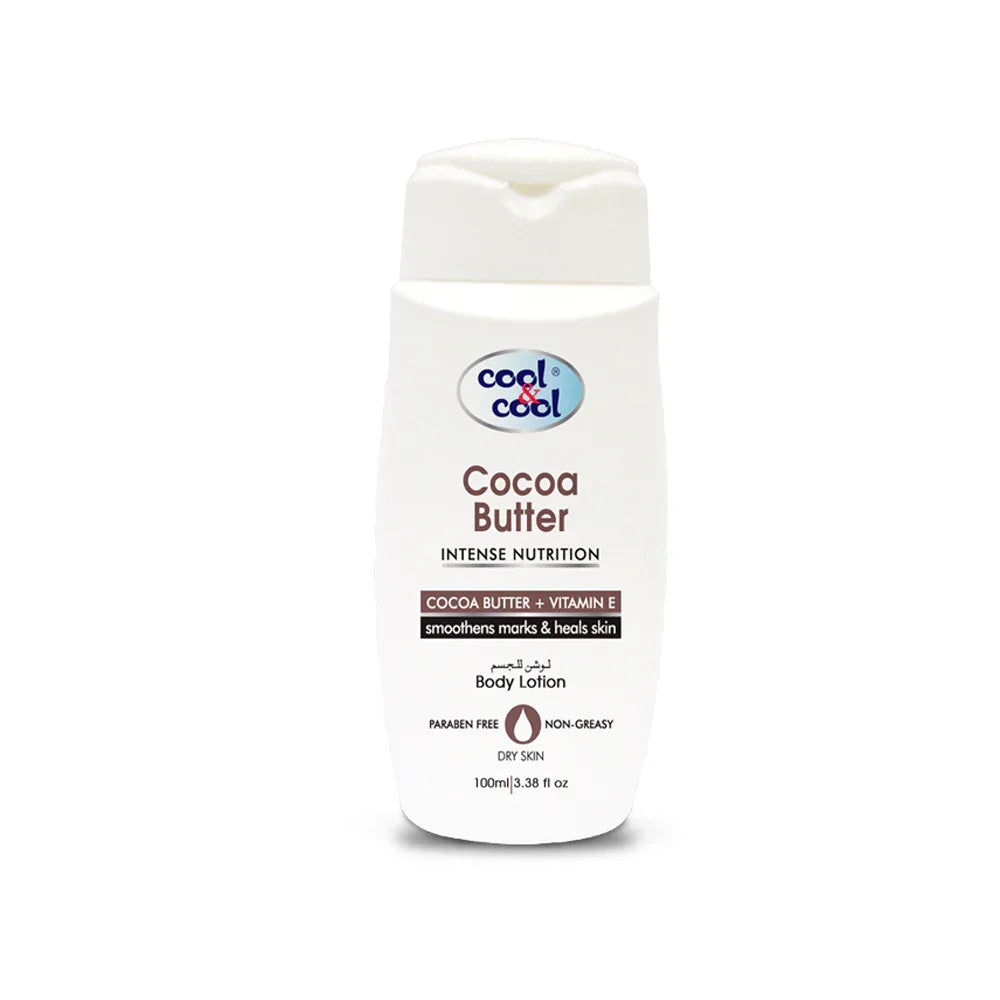 Cool & Cool Cocoa Butter Body Lotion – 100ml - Buy Online in Pakistan at Cosmia.pk