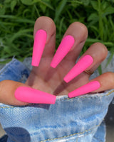 Lavish Lavish Color Trendy Shape Press-On Nails - Pink | Buy Online in Pakistan at Cosmia.pk