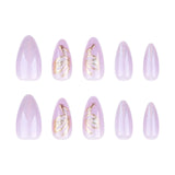 YY Kiss Luxury Press On Nails - 12Pcs - Soft Lilac shade variant product image