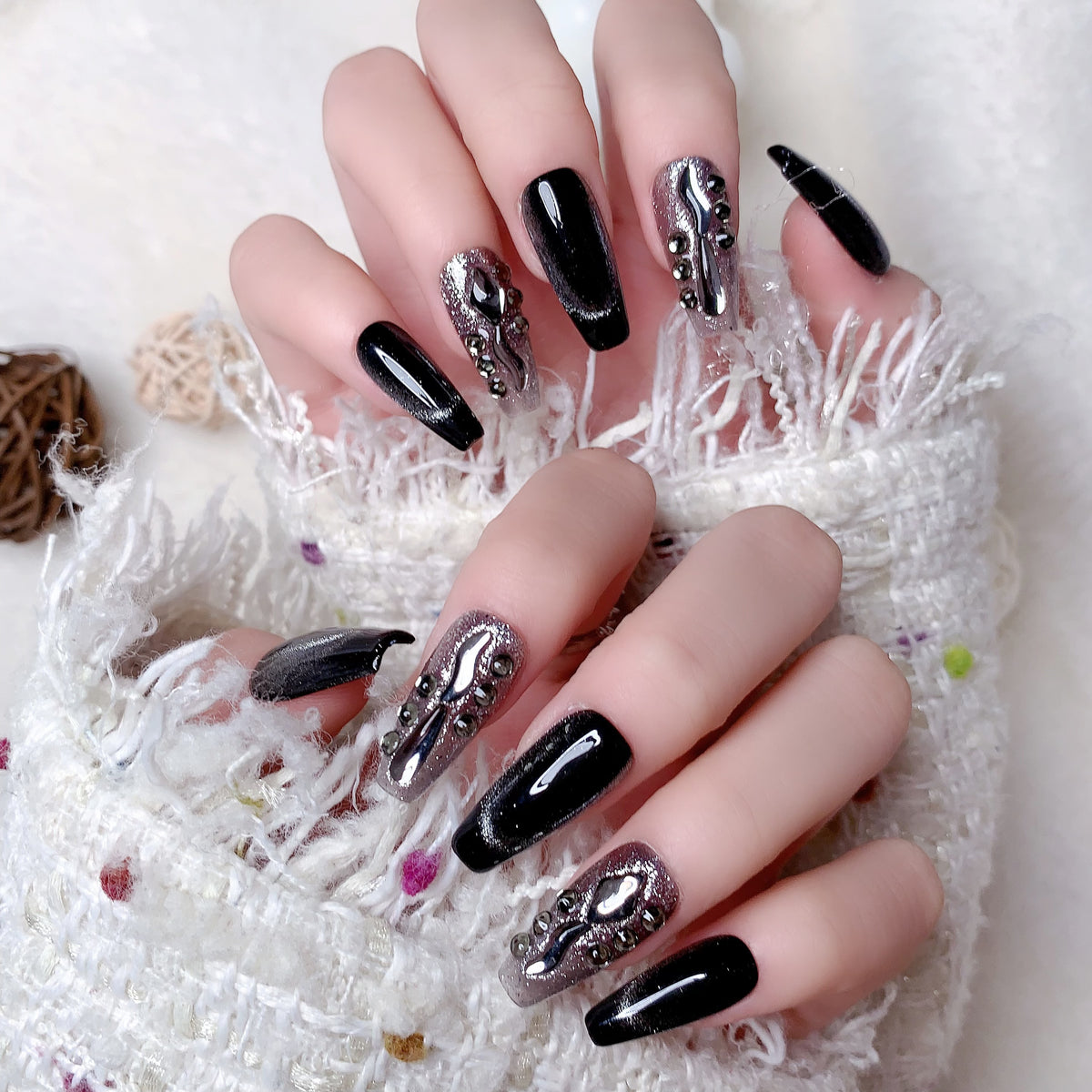 Fashion 5D Nails - Blackish Grey shade variant product image
