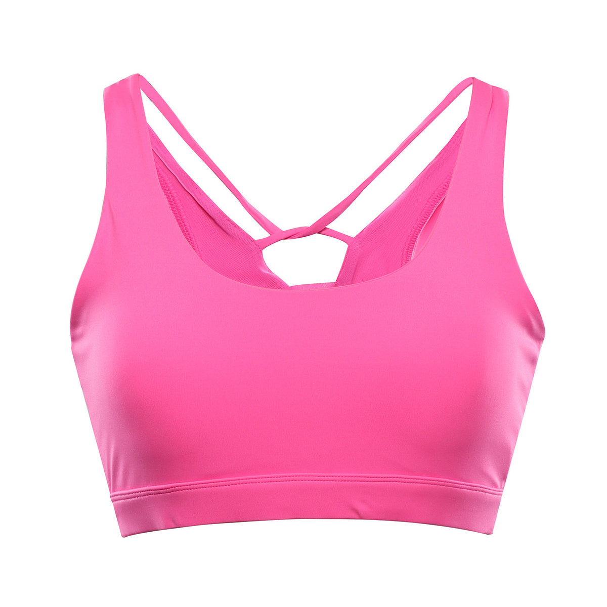 Smealess Sports Bra - Shocking Pink shade variant product image