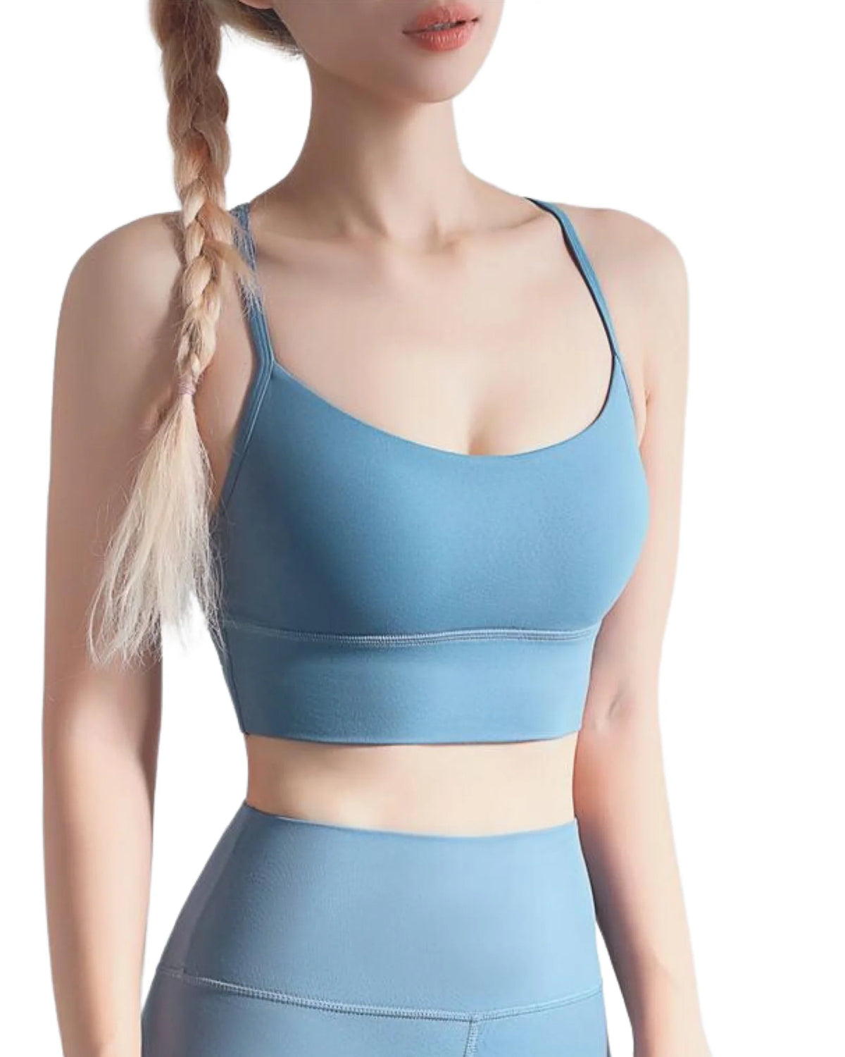 Smealess Sports Bra - Blue shade variant product image