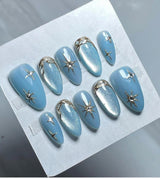 DoDo Lady Stars Nail Fashion - Blue shade variant product image