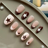 DoDo Lady Stars Nail Fashion - Brown shade variant product image