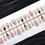 DoDo Lady Stars Nail Fashion - Maroon shade variant product image
