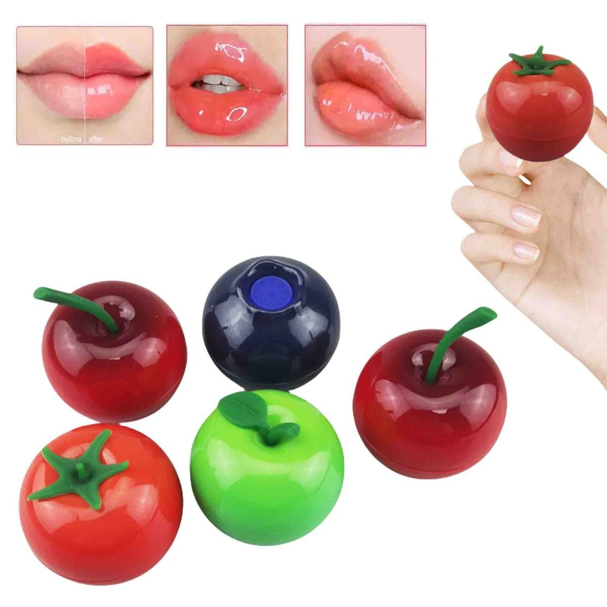 Cosmia.pk Fruit Lip Balm Pots - 15g - Cherry | Buy Online in Pakistan at Cosmia.pk