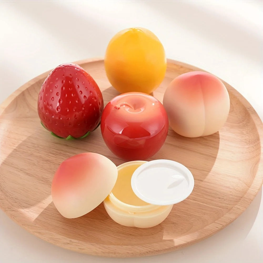 Cosmia.pk Fruit Lip Balm Pots - 15g - Peach | Buy Online in Pakistan at Cosmia.pk
