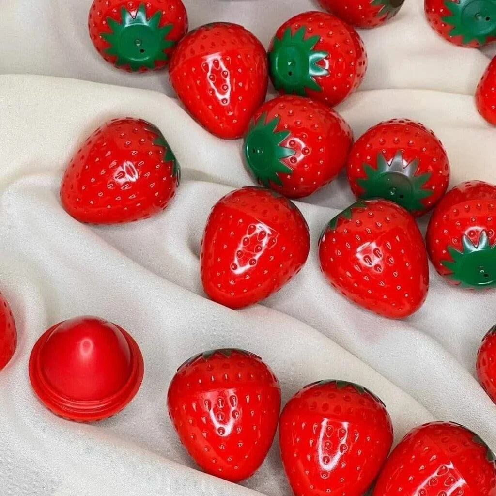 Cosmia.pk Fruit Lip Balm Pots - 15g - Strawberry | Buy Online in Pakistan at Cosmia.pk