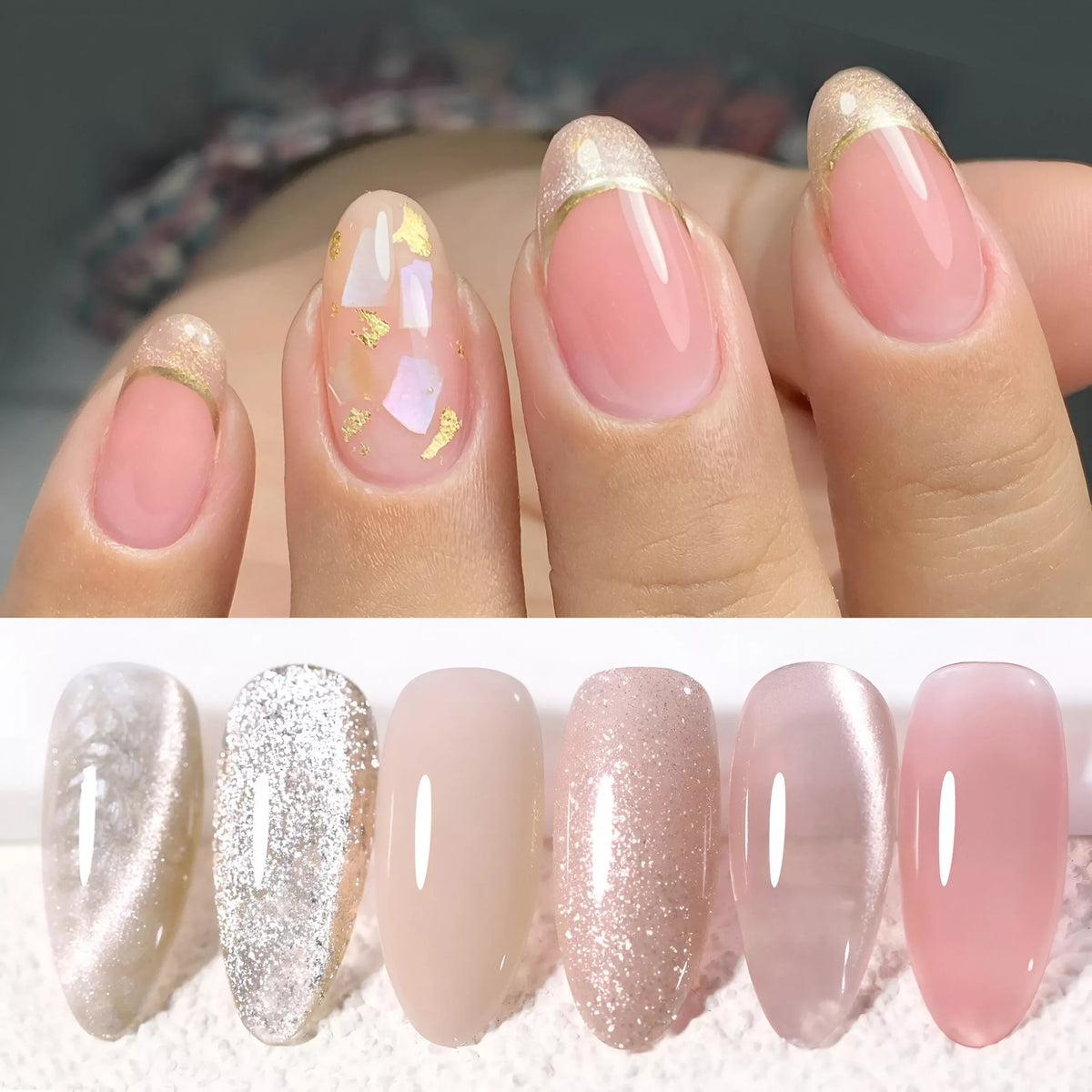 Color Six Color Six Maoyan Manicure Nails - Light Pink | Buy Online in Pakistan at Cosmia.pk