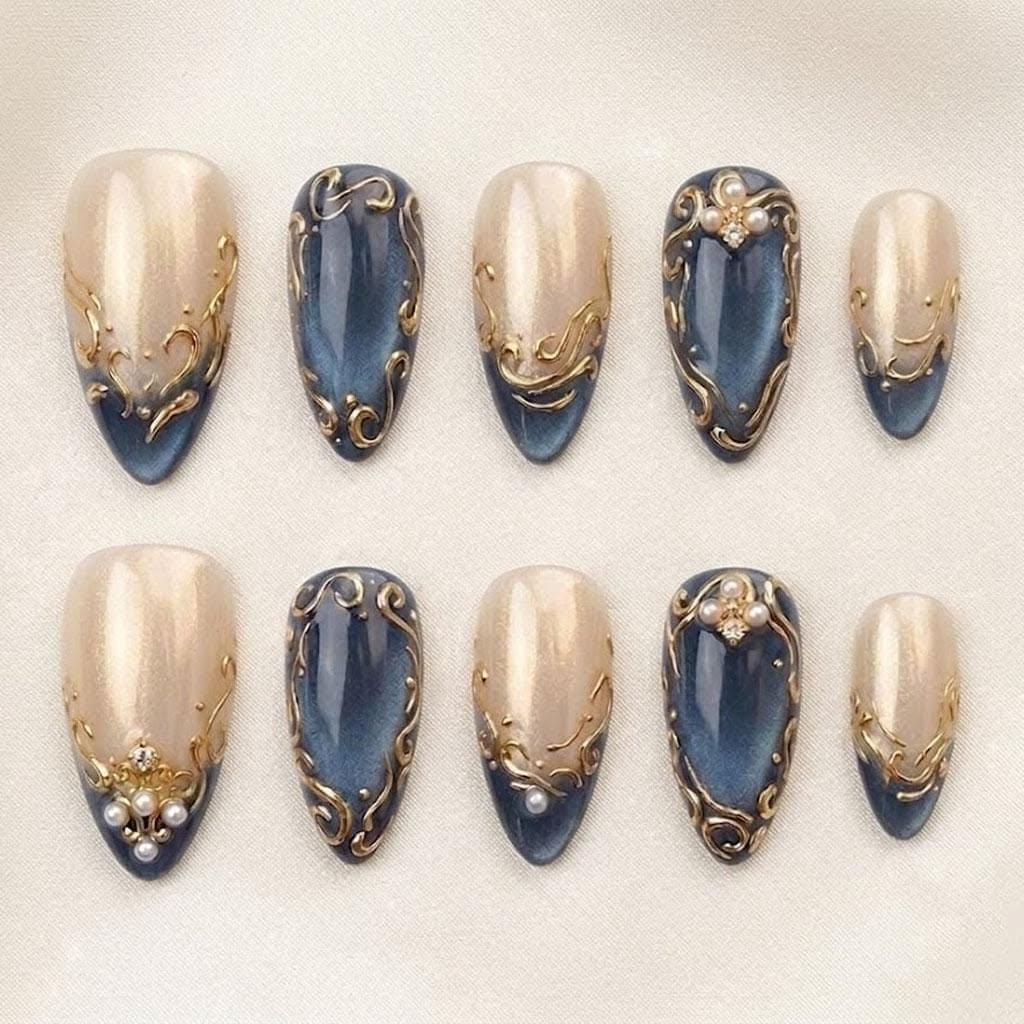 Fancy Art Nails - Dark Blue shade variant product image